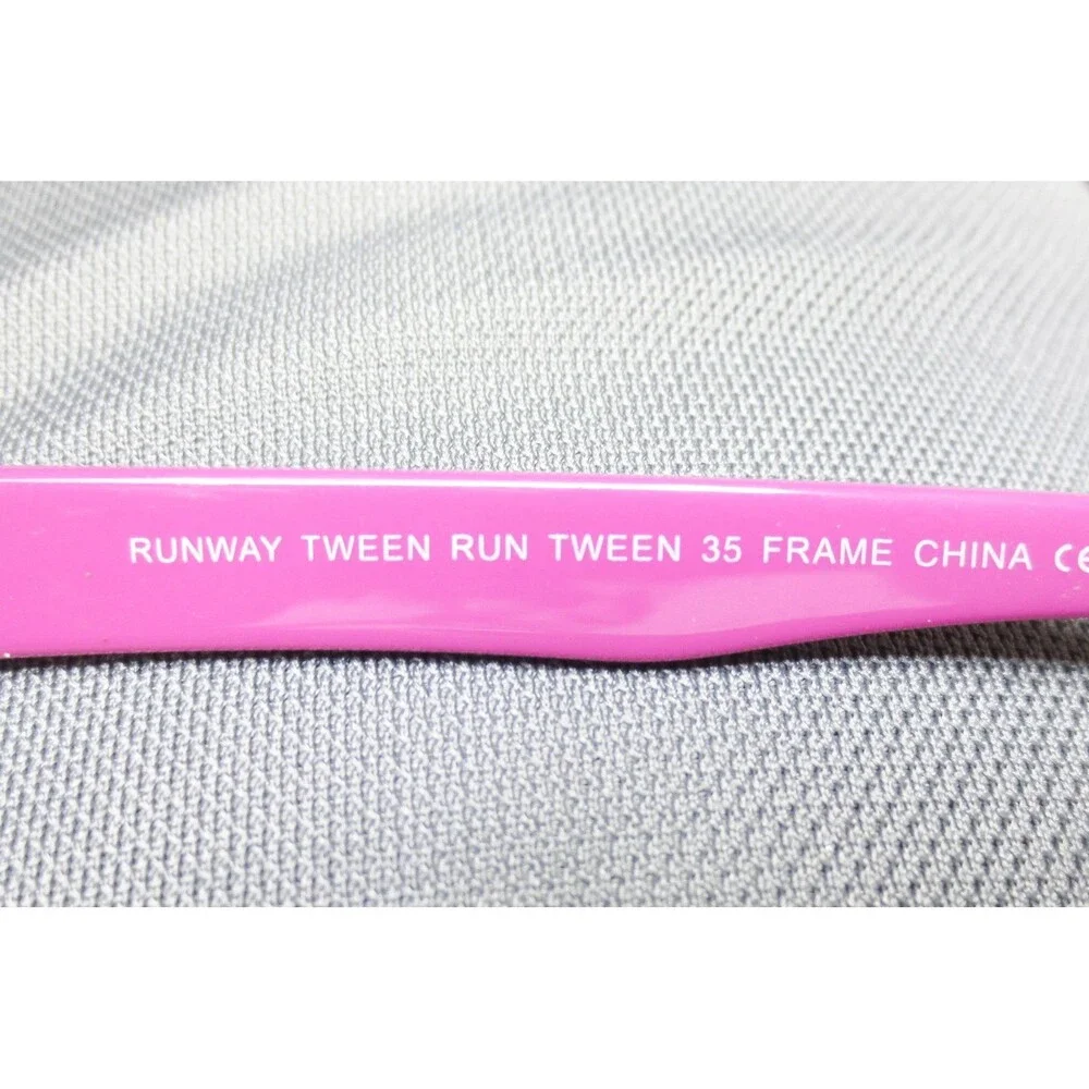 Runway Tween Run Tween 35 Purple Rectangular Eyeglass Frames 50-17-135